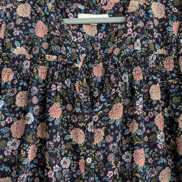 LOFT Floral Print Blouse - Picture 3 of 4